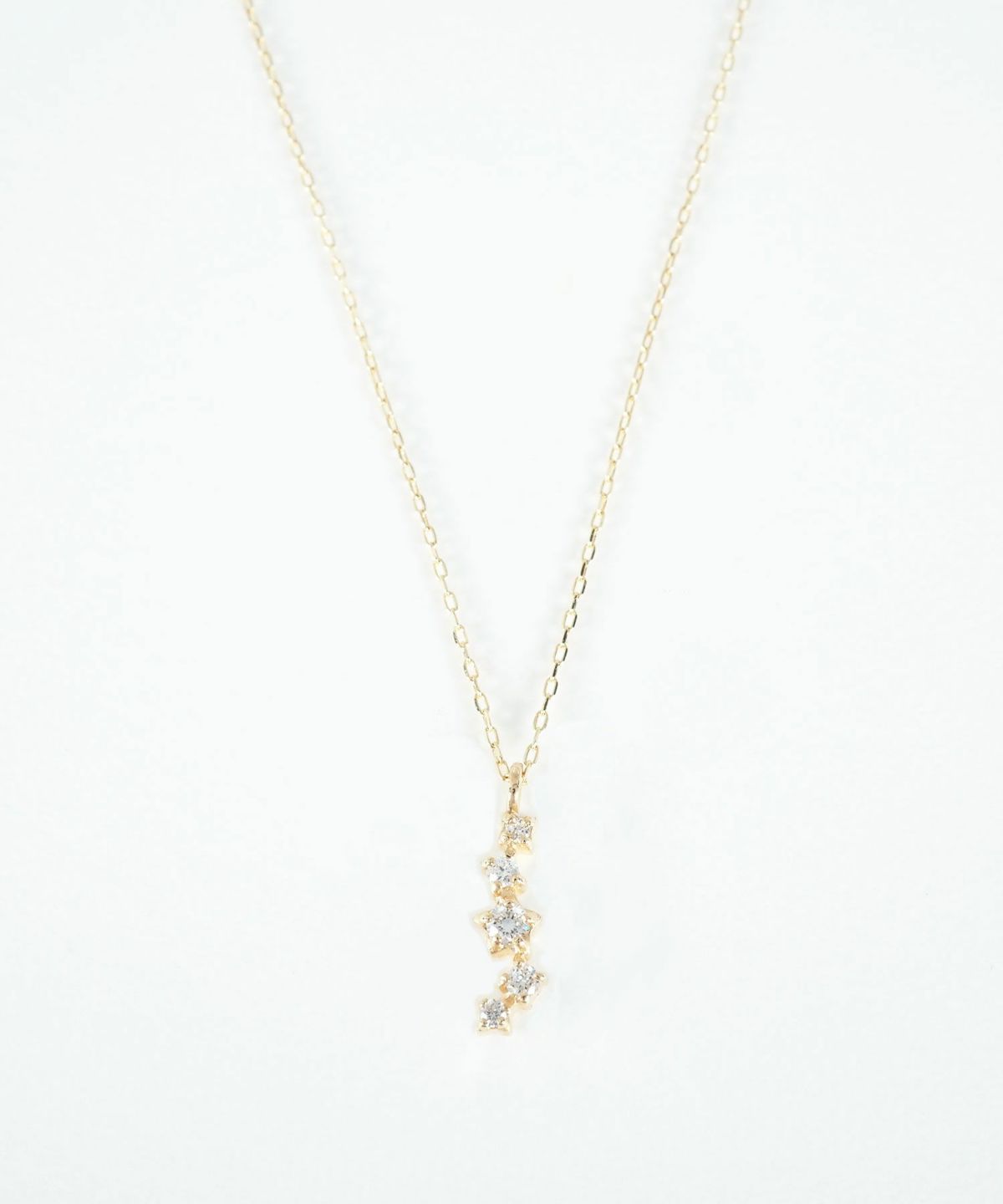 【web限定】[K10]スターラインダイヤモンドペンダント