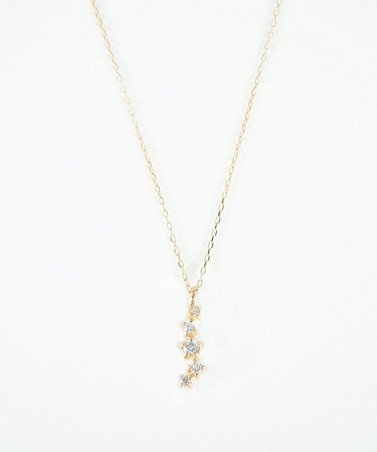 【web限定】[K10]スターラインダイヤモンドペンダント
