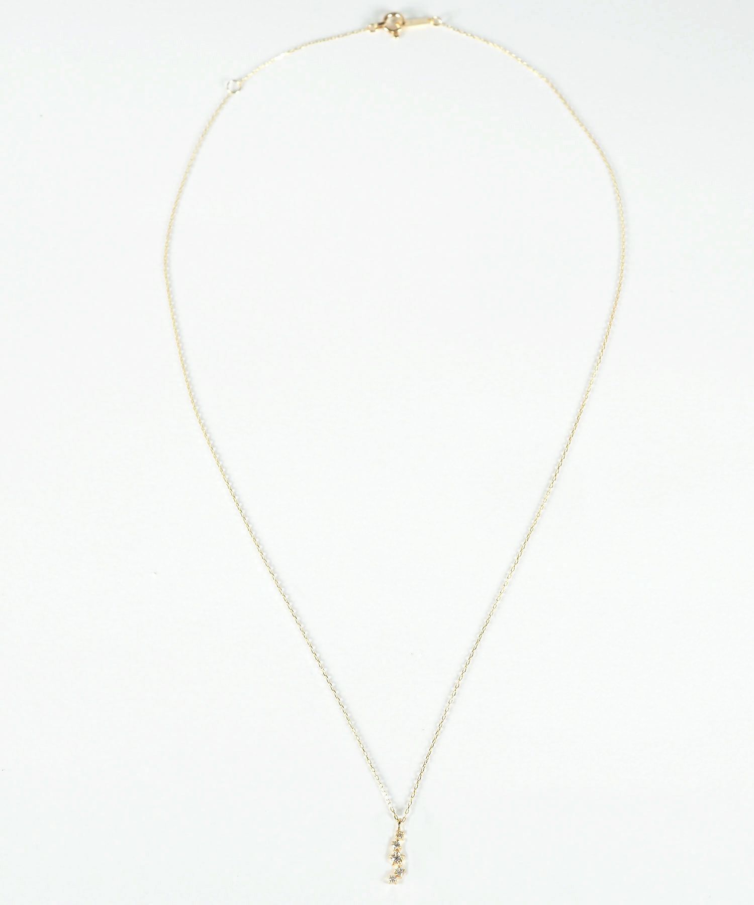 【web限定】[K10]スターラインダイヤモンドペンダント