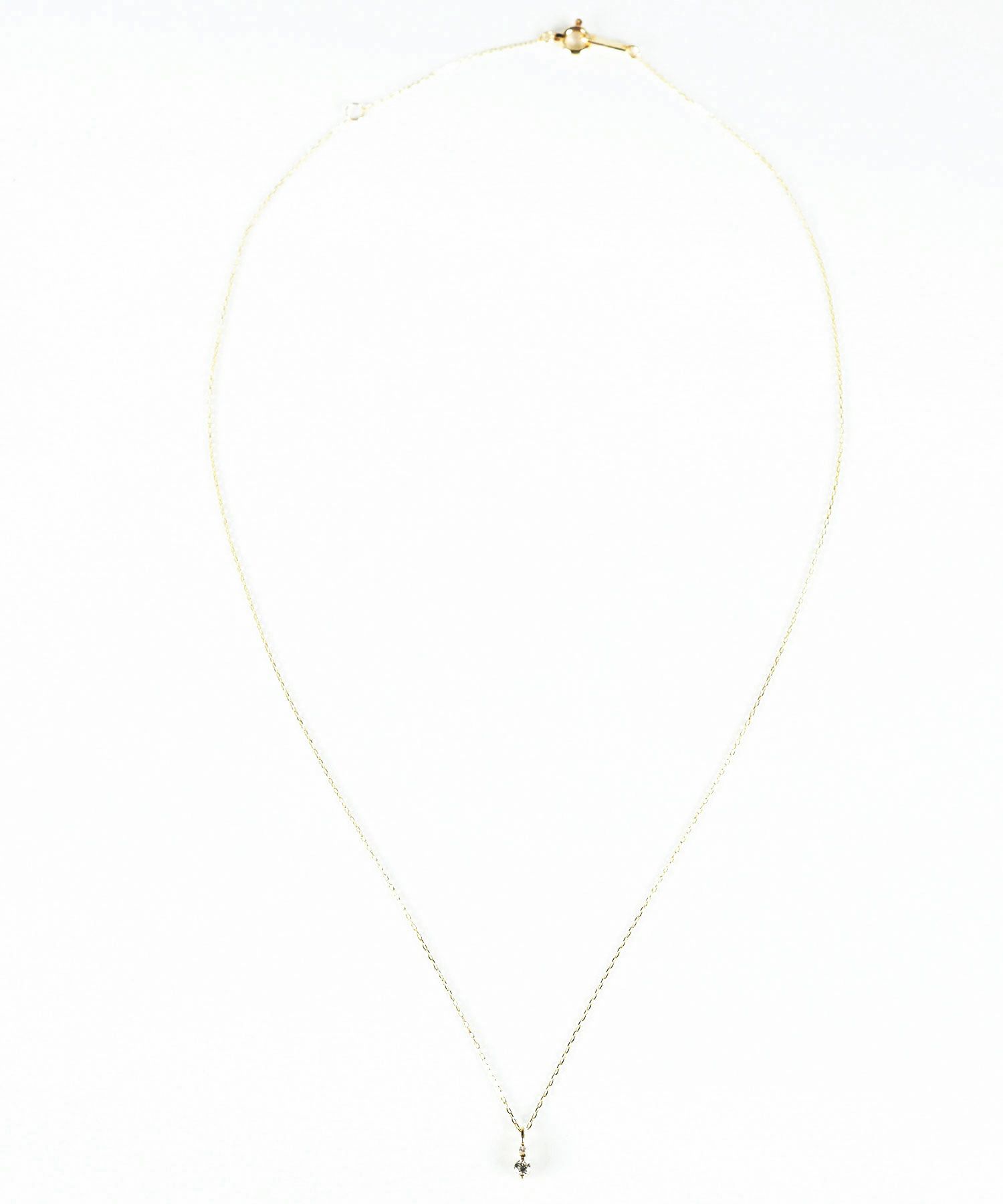 【web限定】[K10]ツインダイヤモンドペンダント