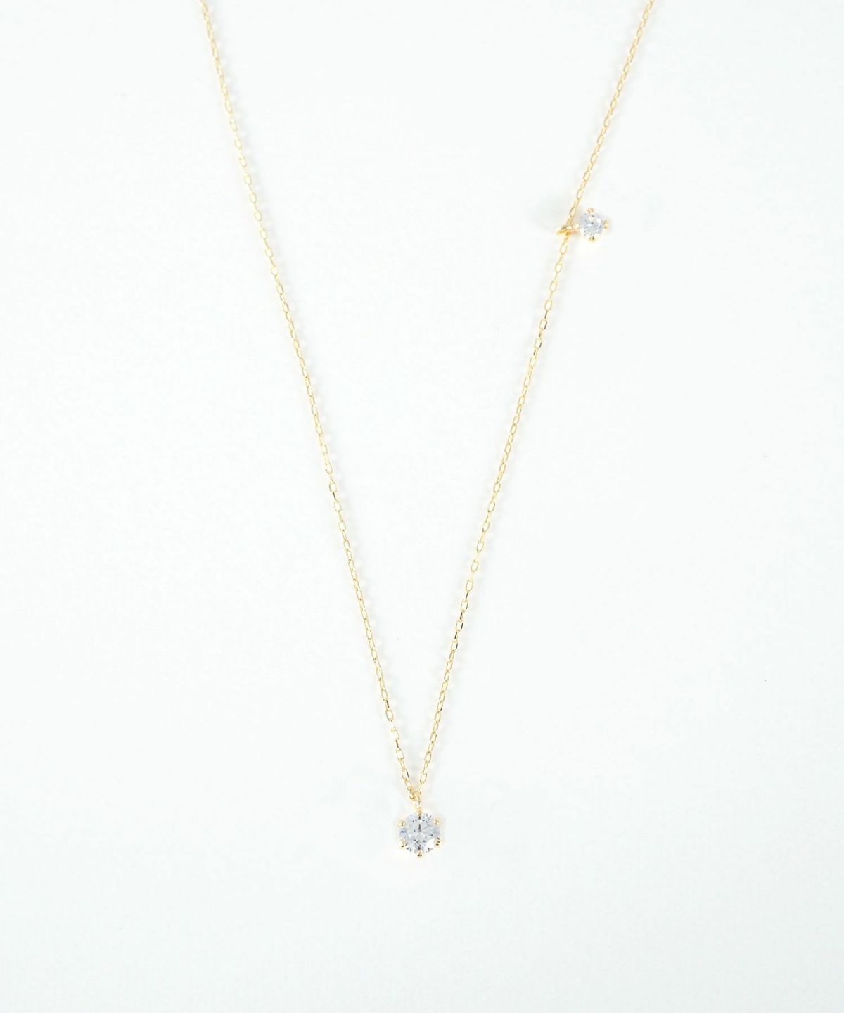 【web限定】[K10]ルミエールアロンジルコニアプチペンダント