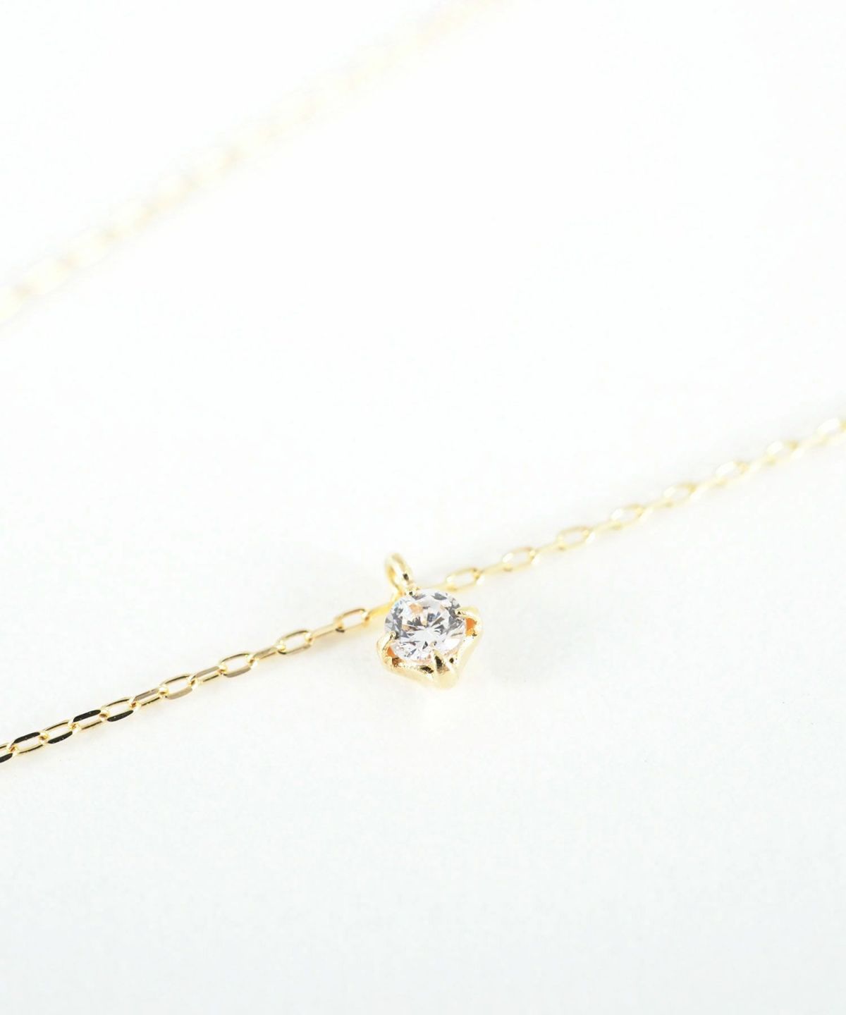 【web限定】[K10]ルミエールアロンジルコニアプチペンダント