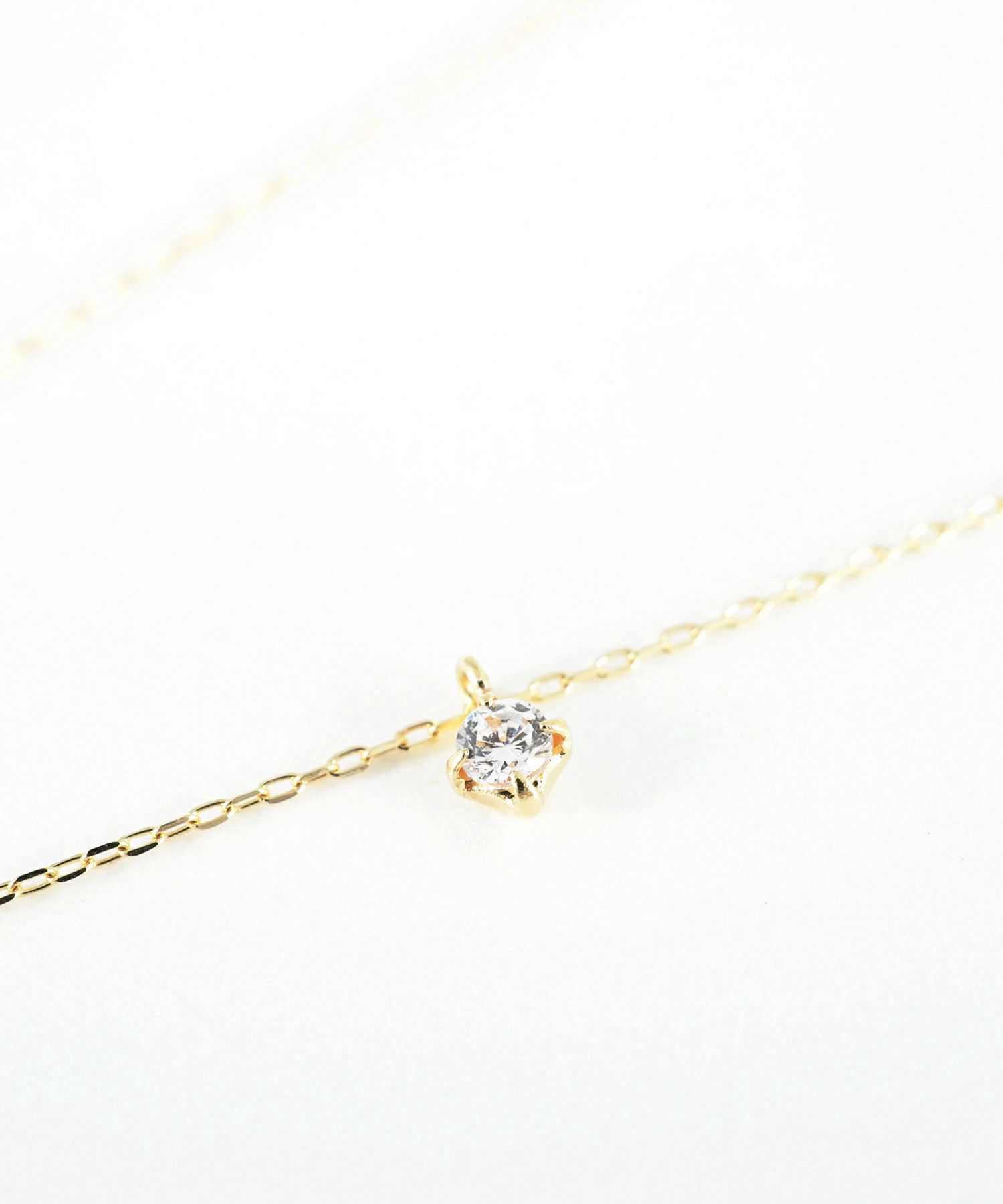 【web限定】[K10]ルミエールアロンジルコニアプチペンダント