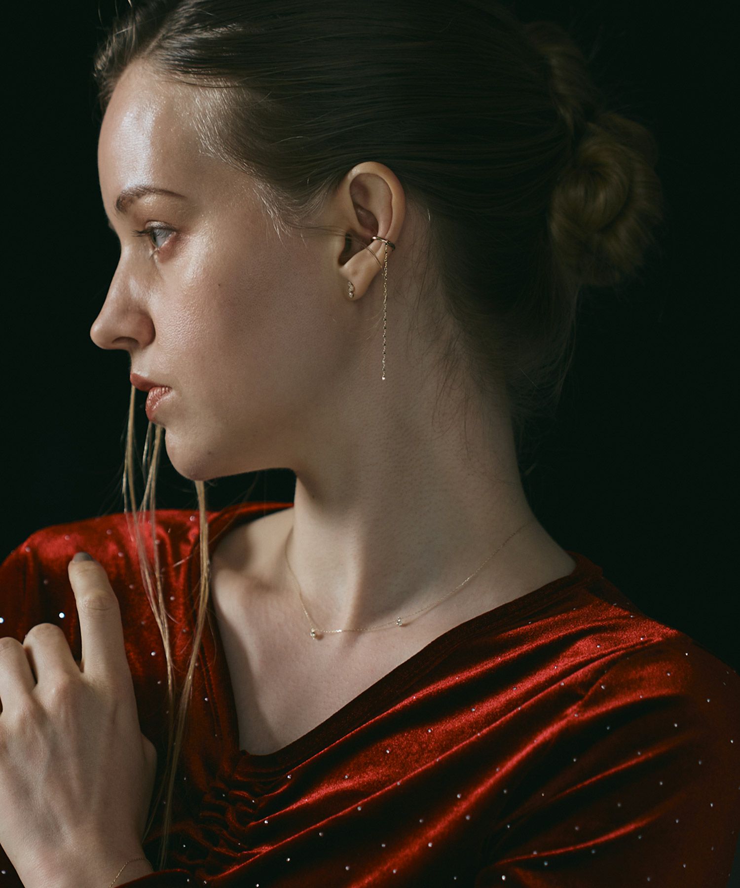 【web限定】[K10]ルミエールアロンジルコニアプチペンダント