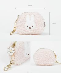 ミッフィー ボアマイクロポーチ