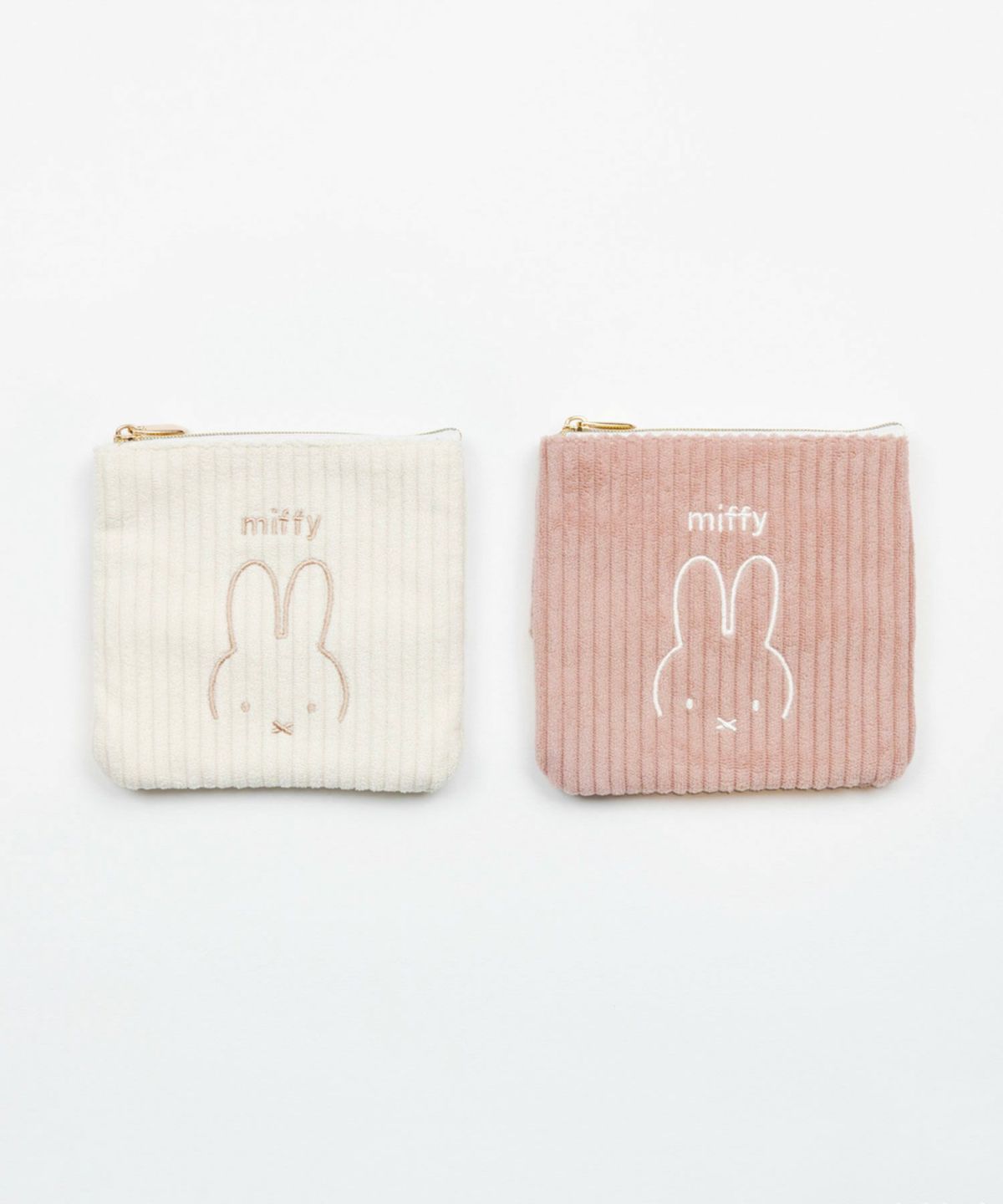 ミッフィー コーデュロイティッシュポーチ