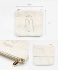 ミッフィー コーデュロイティッシュポーチ