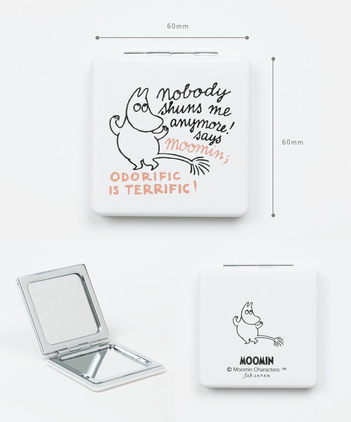 ムーミン フィンランドカラーコンパクトミラー