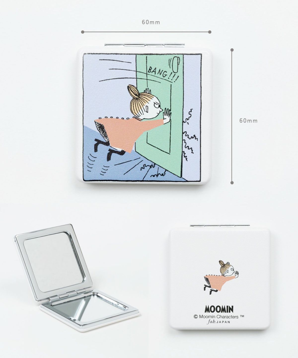 ムーミン フィンランドカラーコンパクトミラー