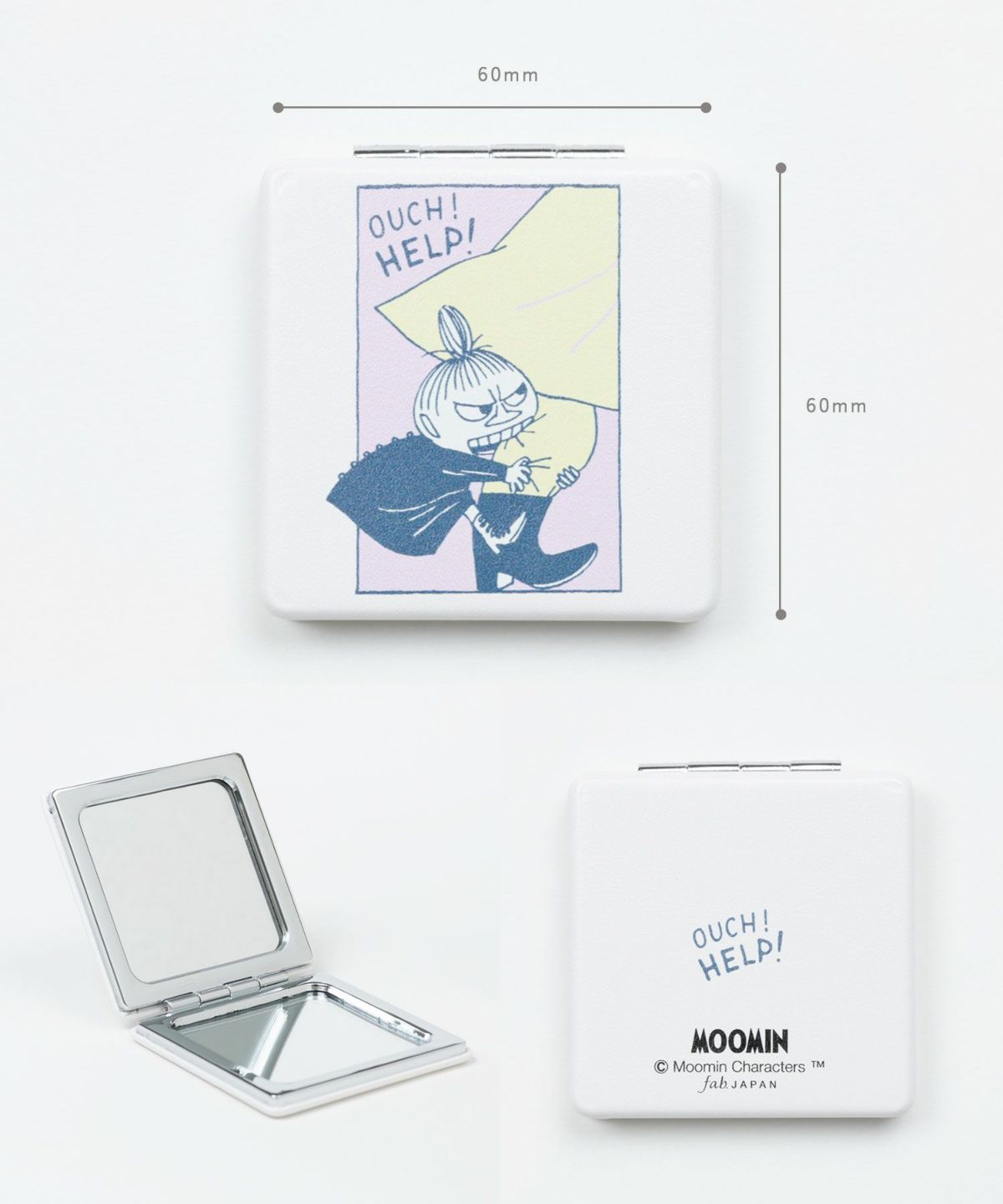 ムーミン フィンランドカラーコンパクトミラー