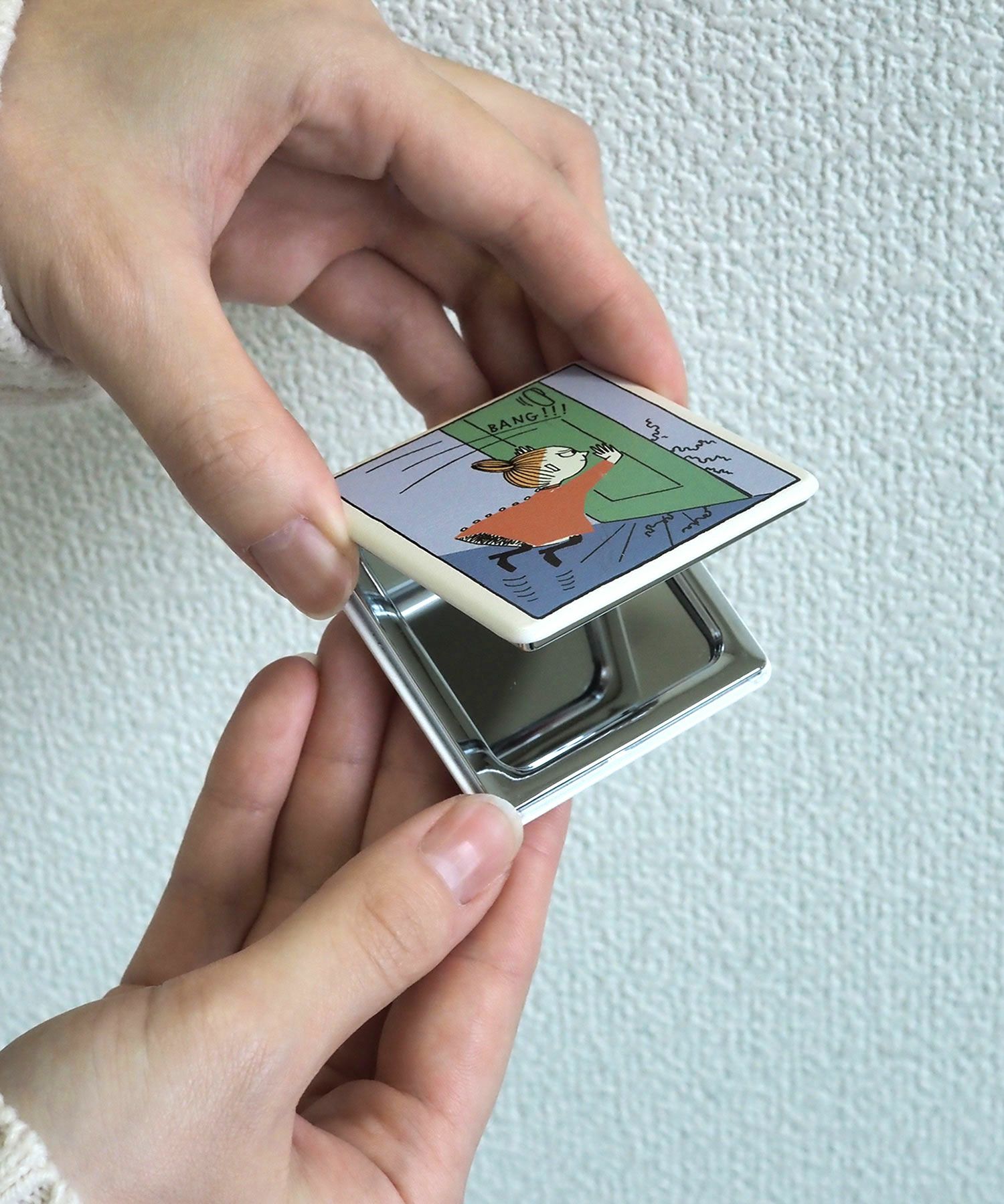 ムーミン フィンランドカラーコンパクトミラー