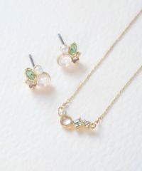 【web限定ギフトセット】ピアス＆ネックレスクリスマスプレミアムセット【MUK Dreamy stone】