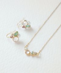 【web限定ギフトセット】イヤリング＆ネックレスクリスマスプレミアムセット【MUK Dreamy stone】