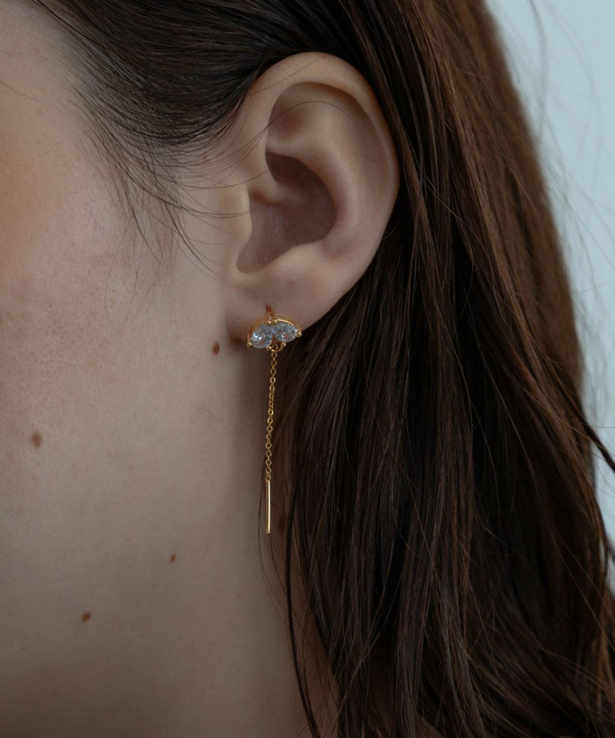 キュービックドロップアメリカンピアス