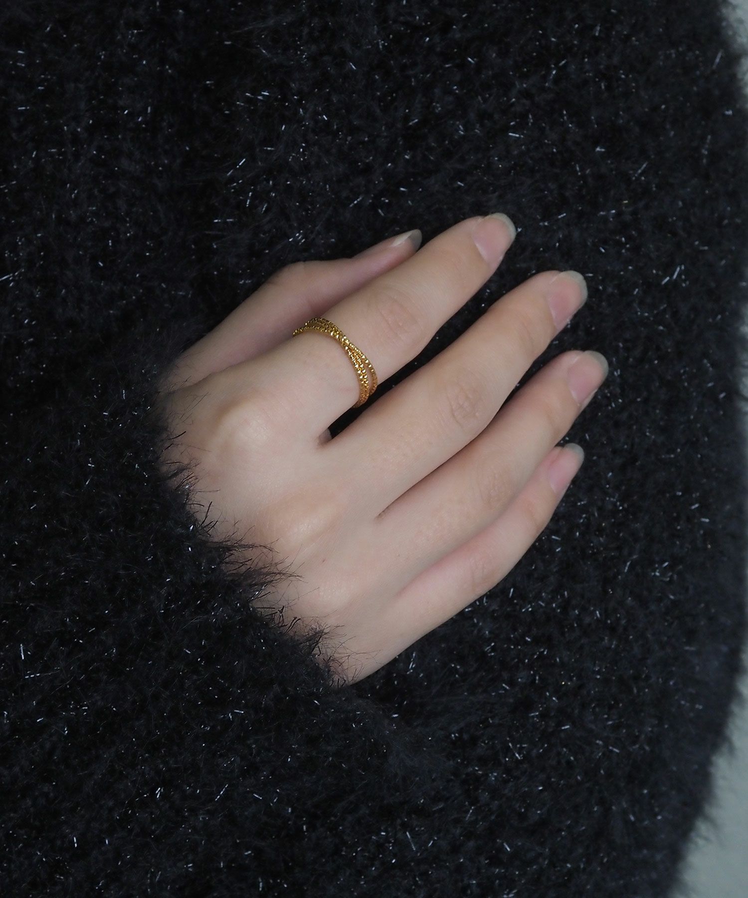 カットラインサージカルステンレスリング