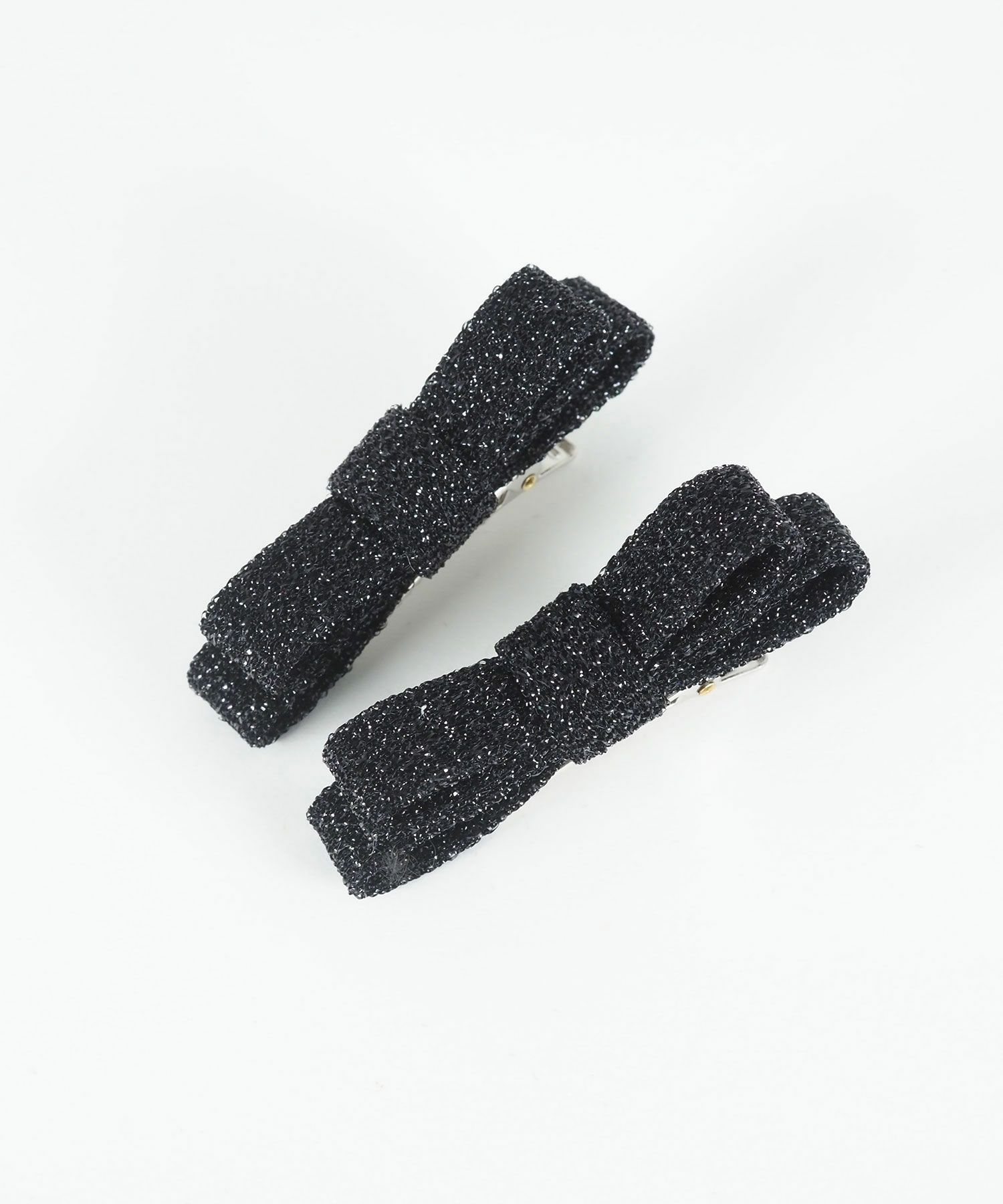 ラメリボンクリップ