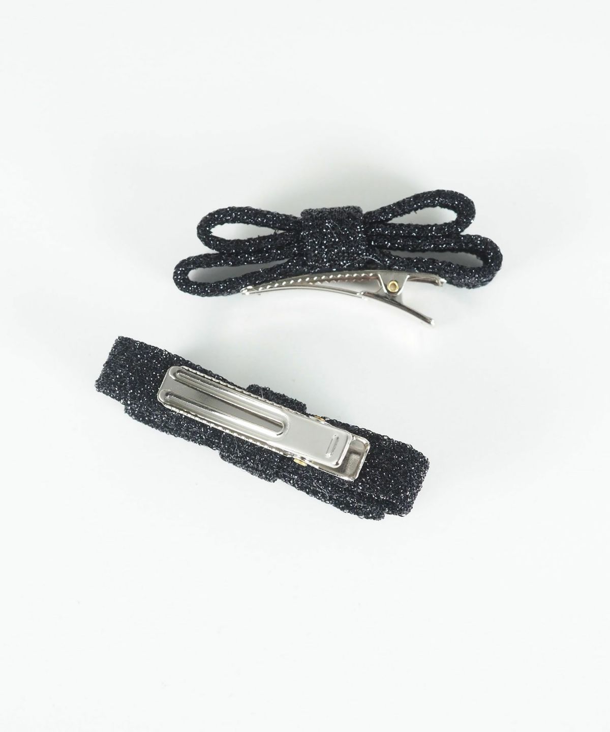 ラメリボンクリップ