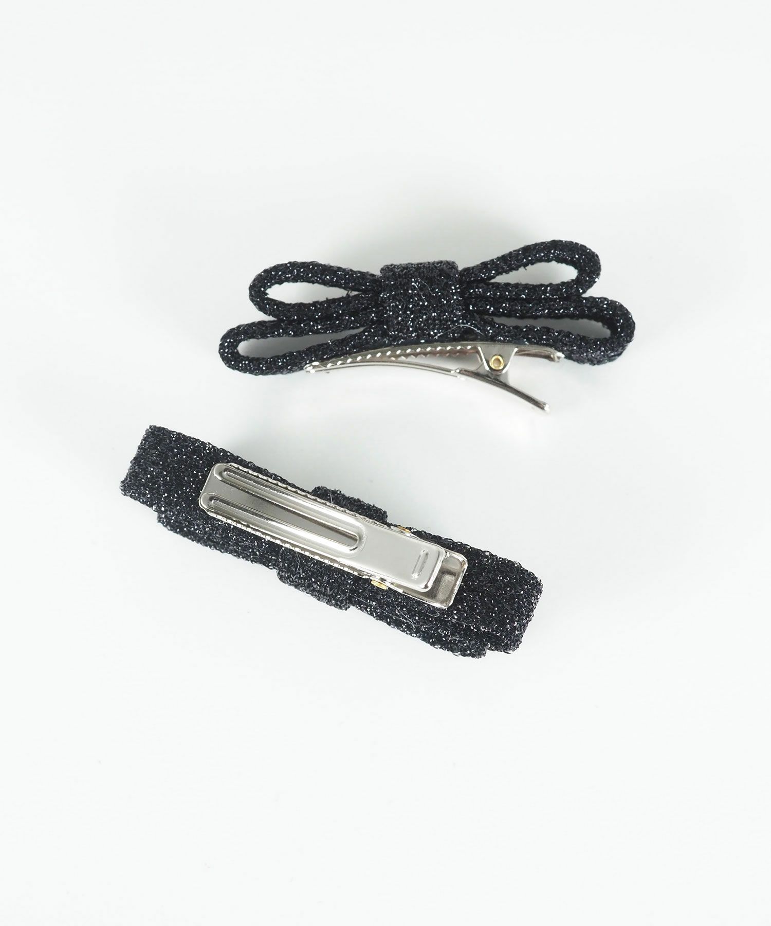 ラメリボンクリップ