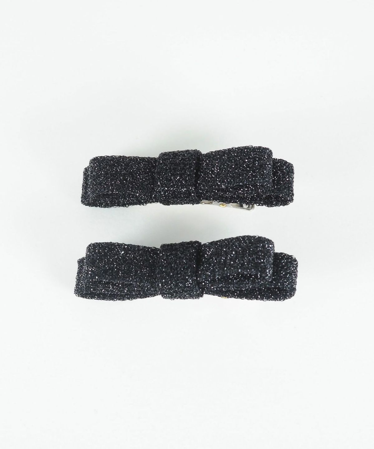 ラメリボンクリップ