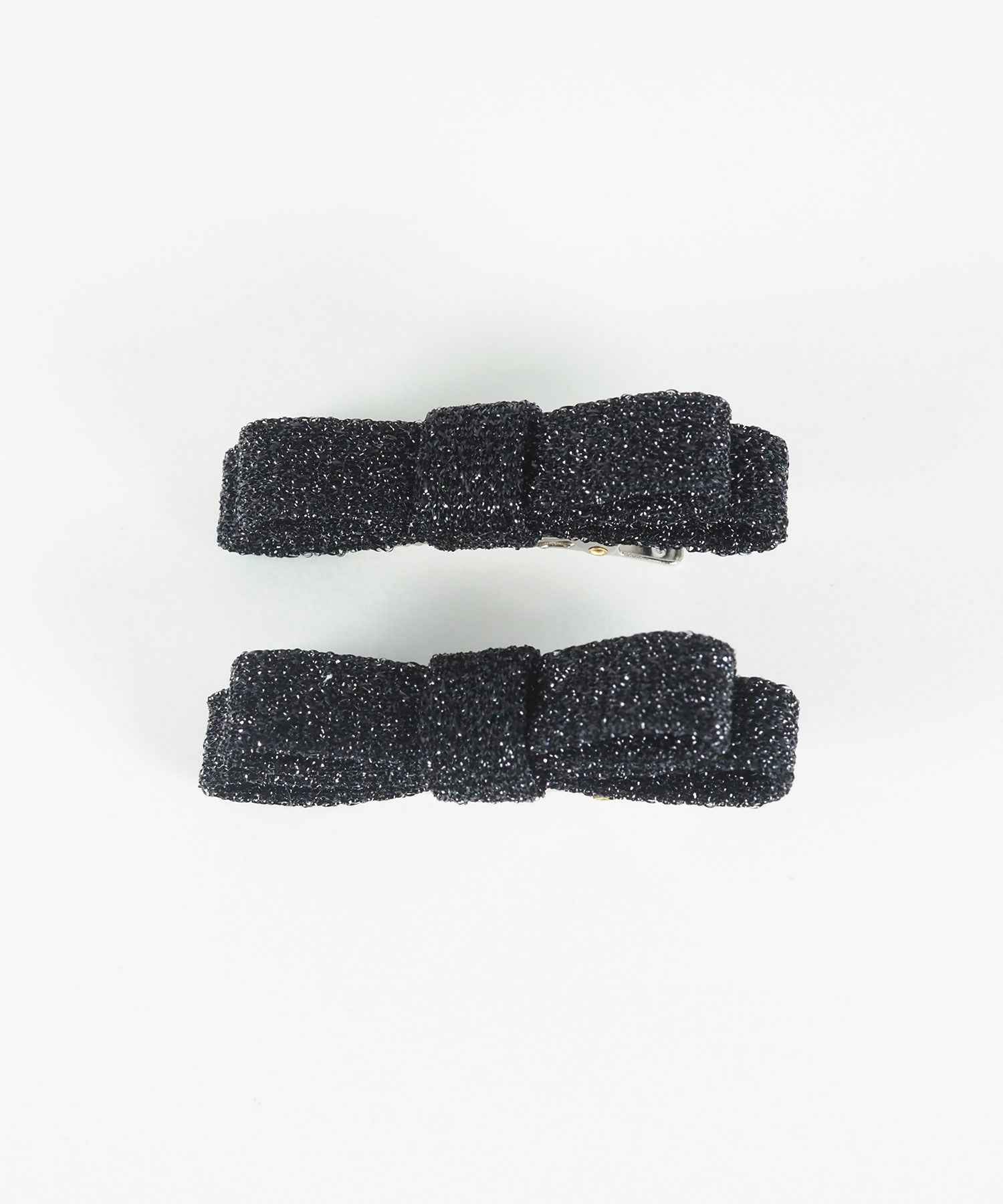 ラメリボンクリップ