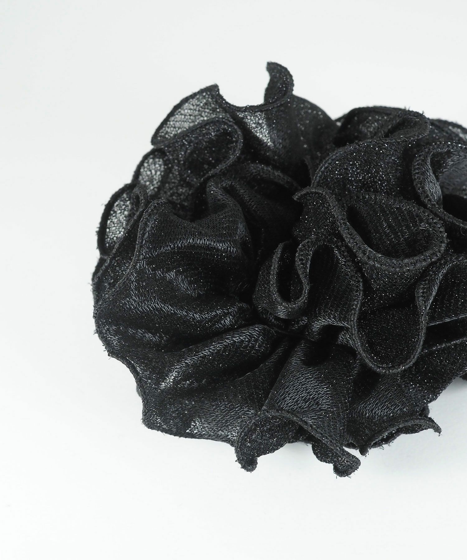 ラメボリュームシュシュ