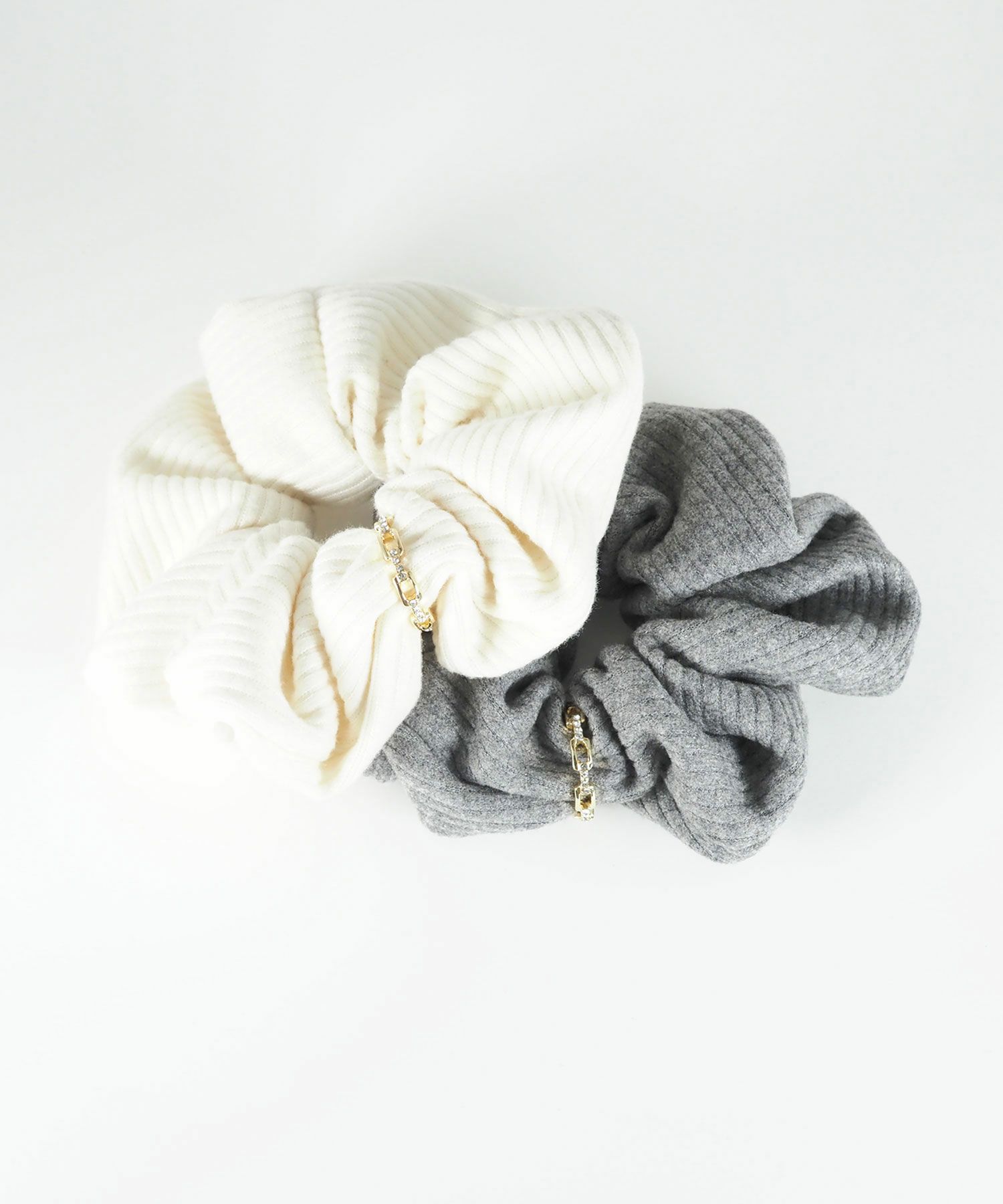 リブメタルリングシュシュ