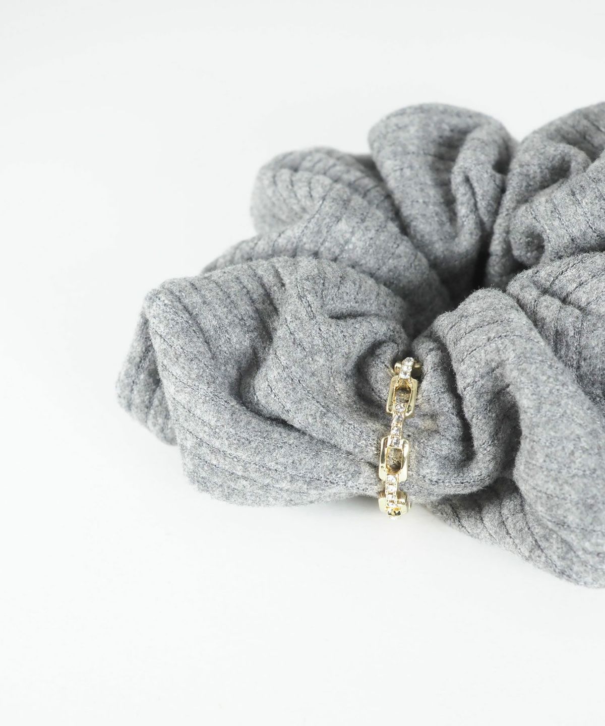 リブメタルリングシュシュ