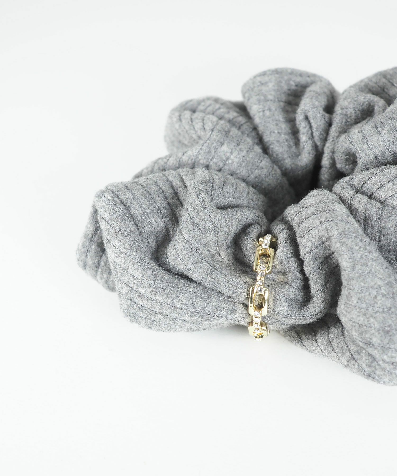 リブメタルリングシュシュ