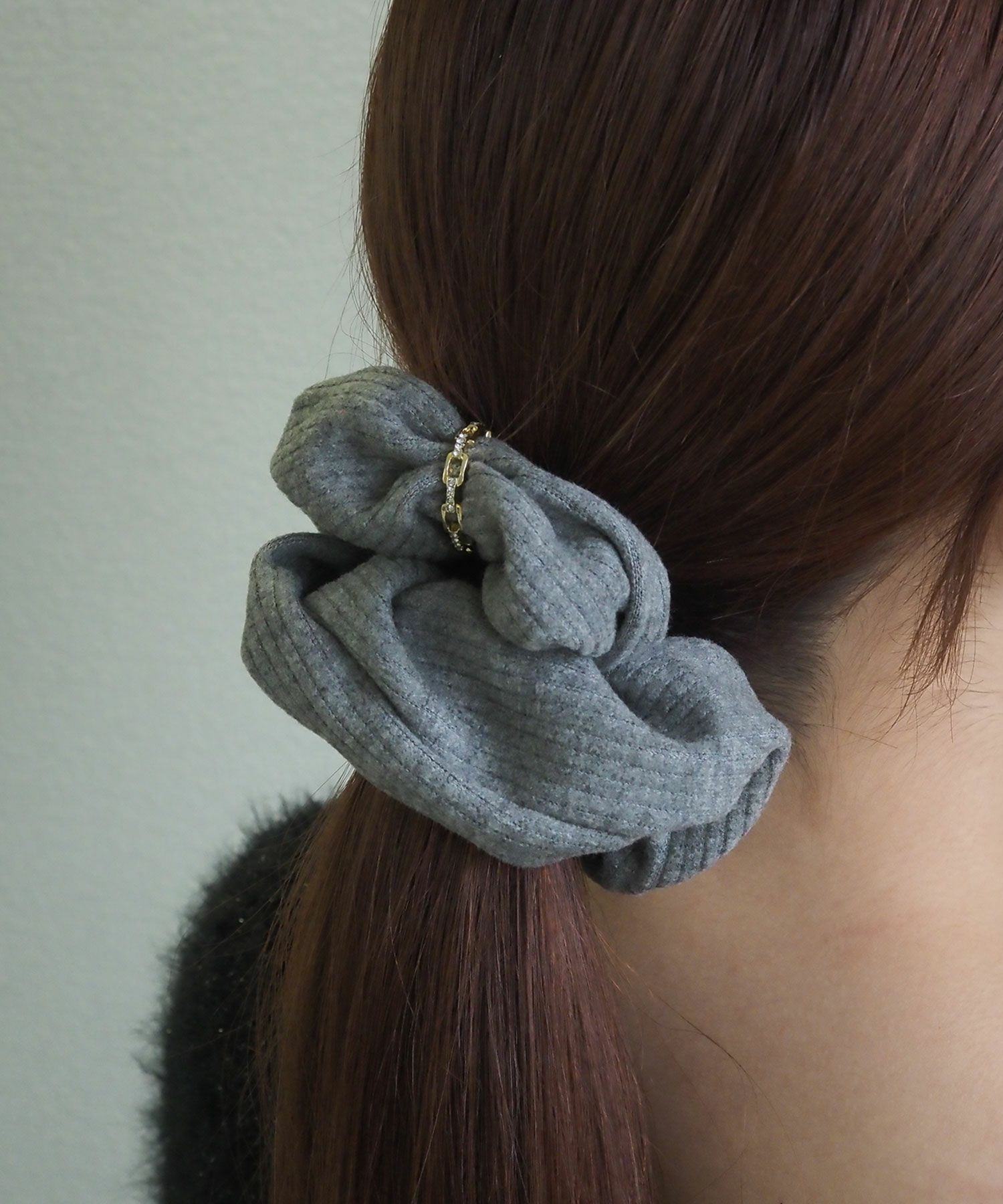 リブメタルリングシュシュ