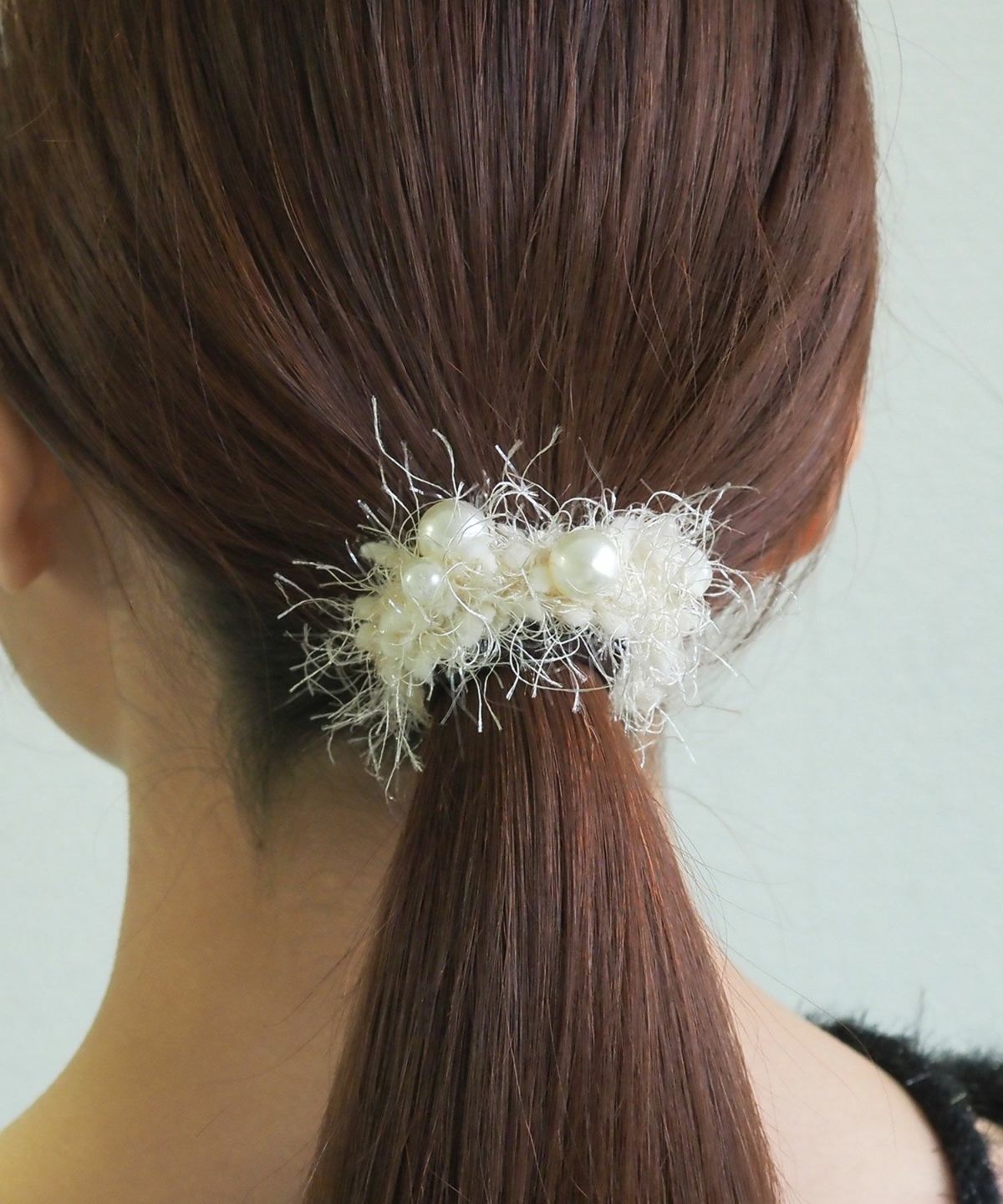 スパイクボールパールヘアゴム