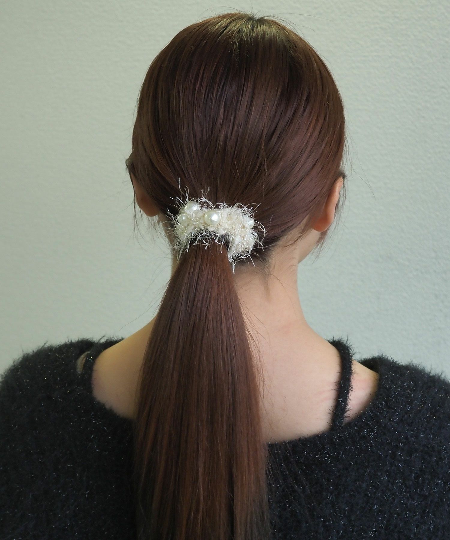 スパイクボールパールヘアゴム