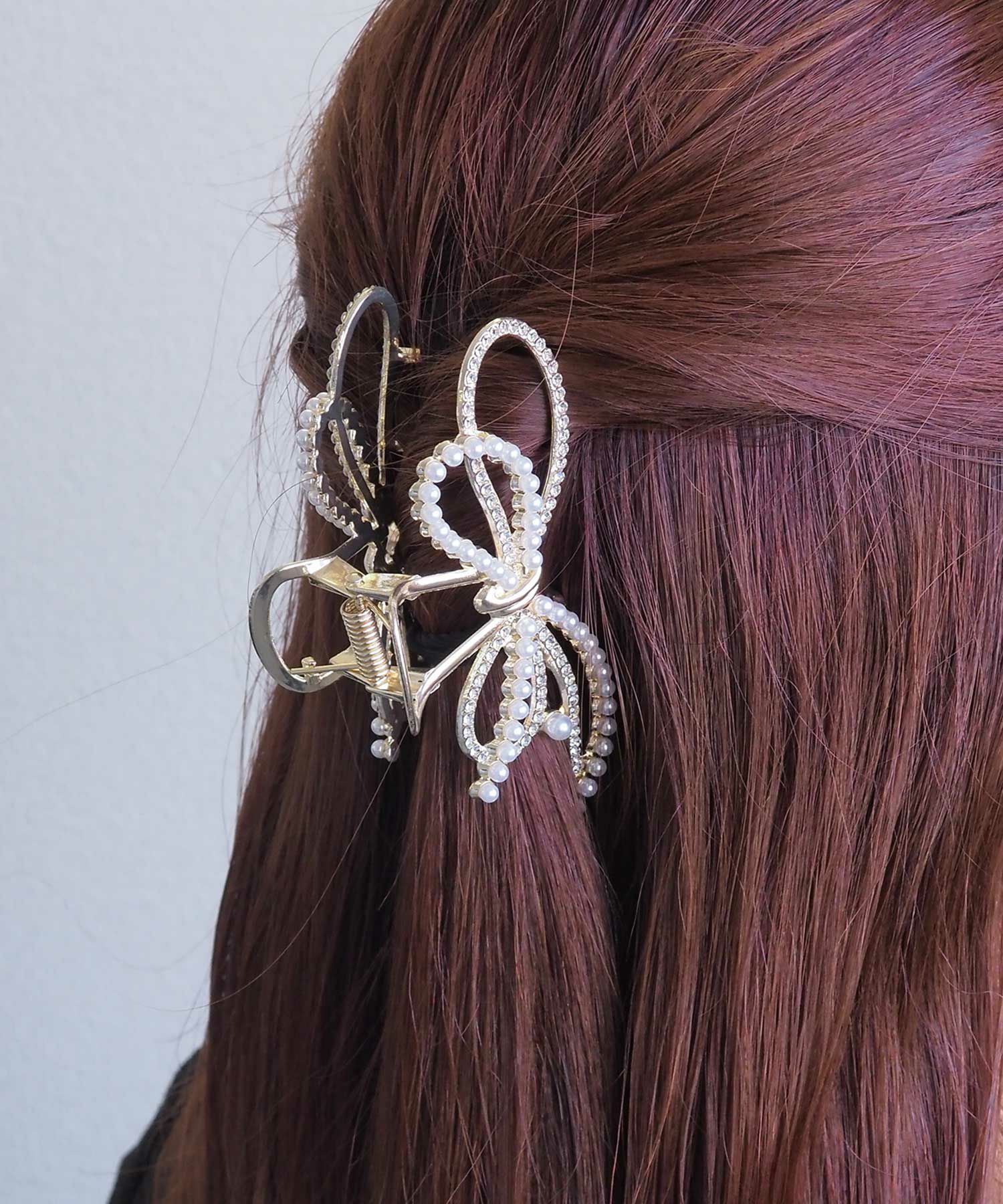 リュクスストーンパールバンスクリップ