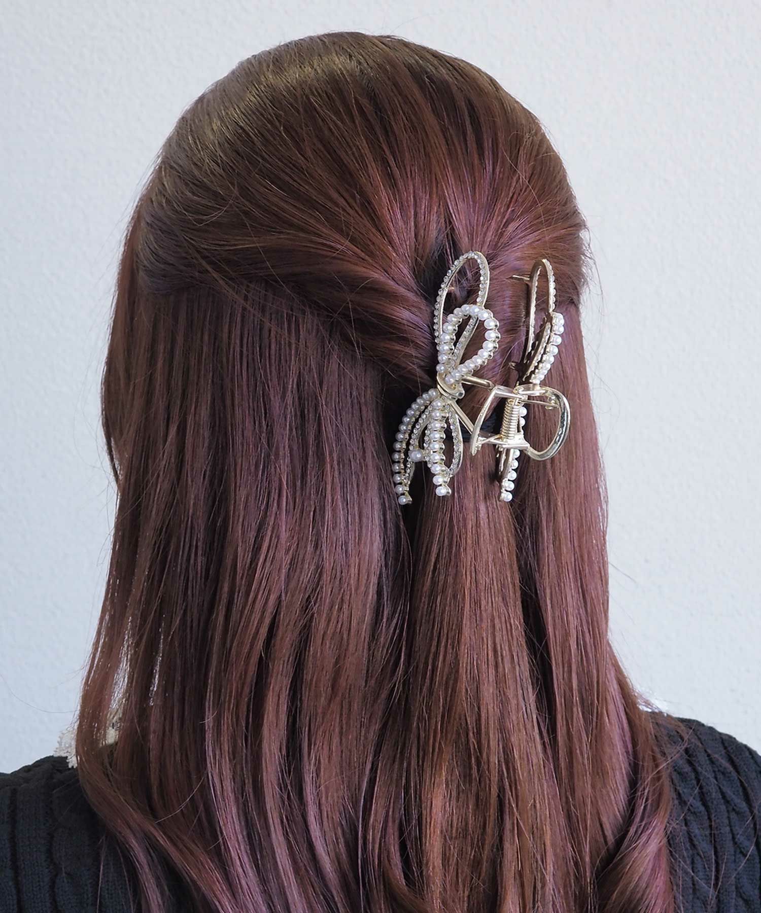 リュクスストーンパールバンスクリップ