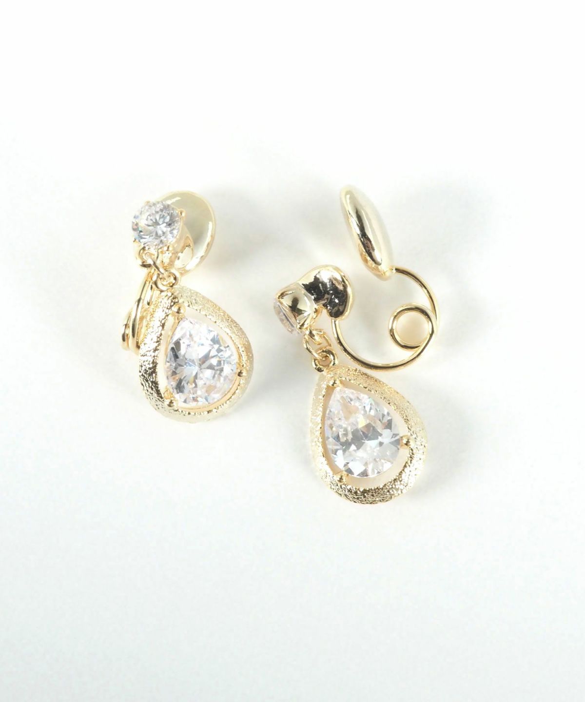 ドロップビジューグランループフィットイヤリング