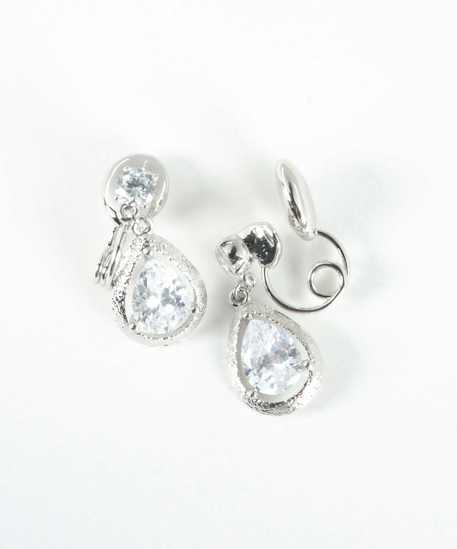 ドロップビジューグランループフィットイヤリング