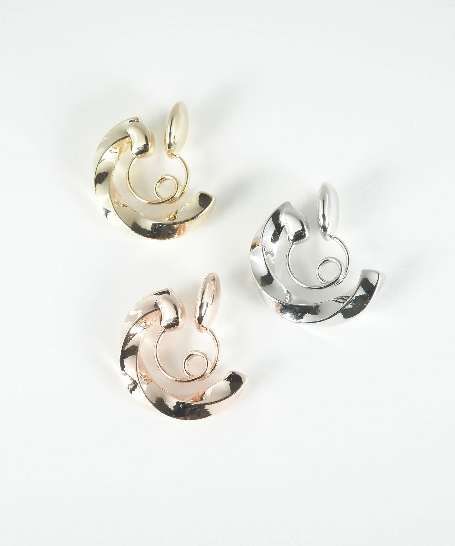 ツイストグランループフィットイヤリング