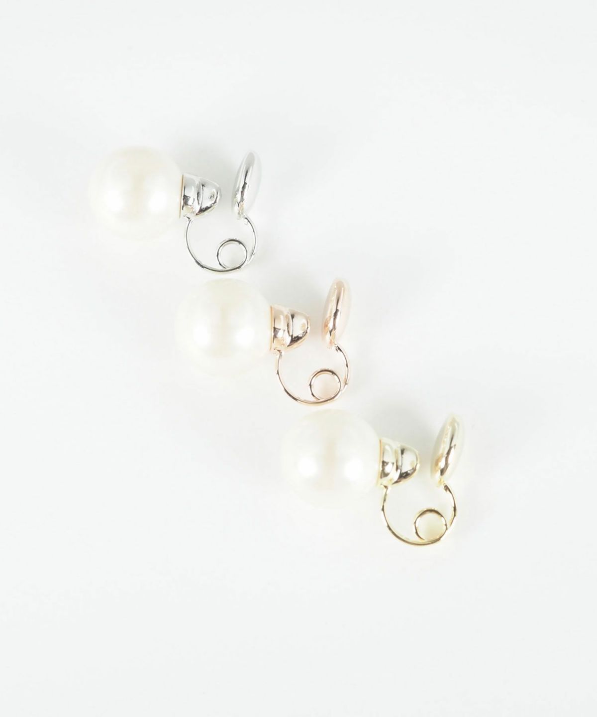 パールグランループフィットイヤリング