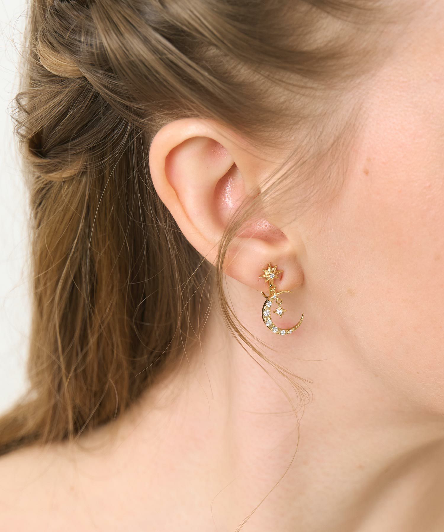 エターナルムーンイヤリング【MUK shady sophy】