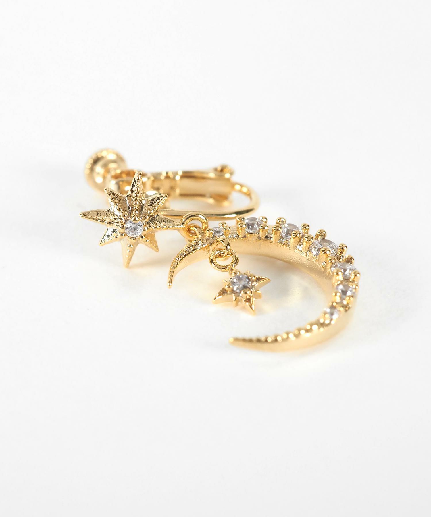 エターナルムーンイヤリング【MUK shady sophy】