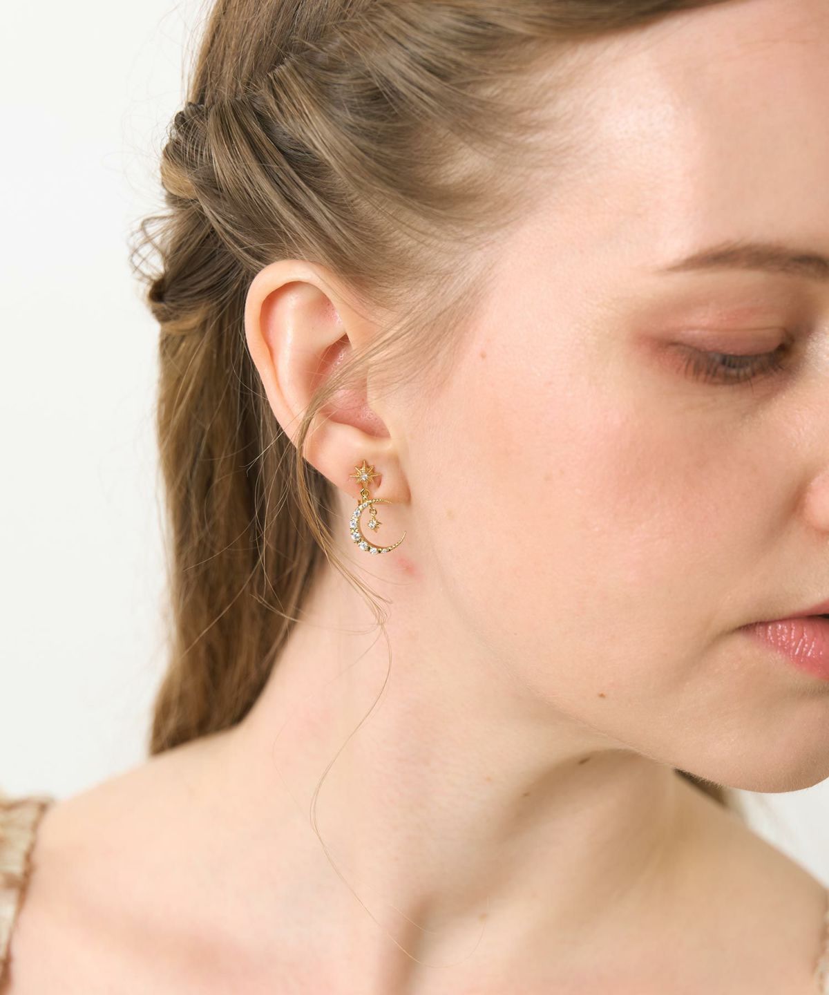 エターナルムーンイヤリング【MUK shady sophy】