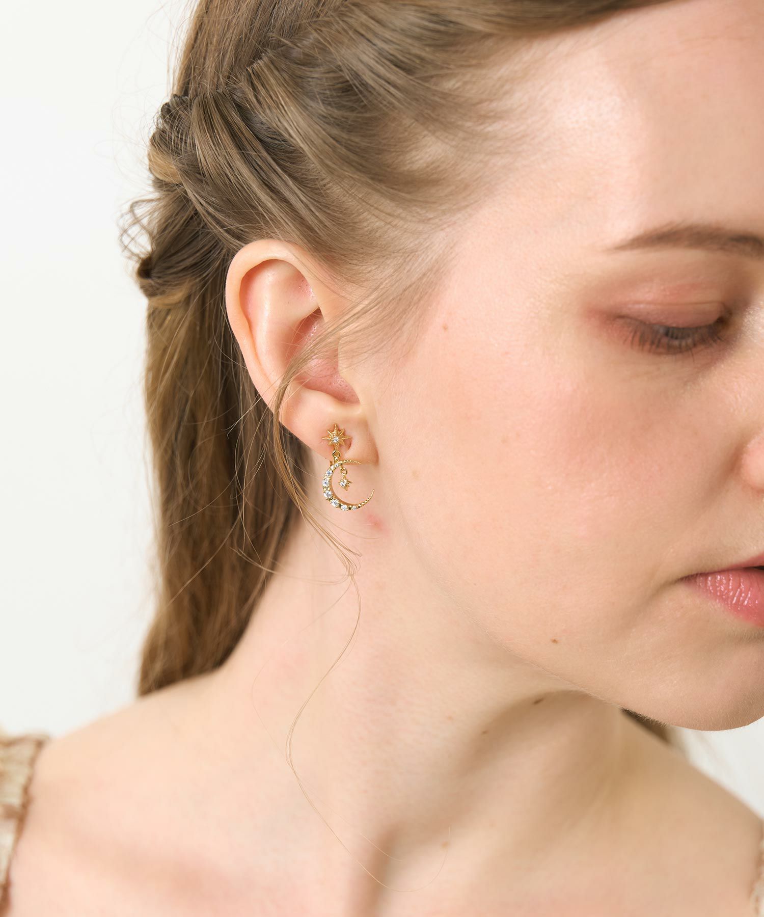 エターナルムーンイヤリング【MUK shady sophy】