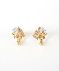 ハーテッドリボンイヤリング【MUK shady sophy】