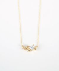 ハーテッドリボンネックレス【MUK shady sophy】