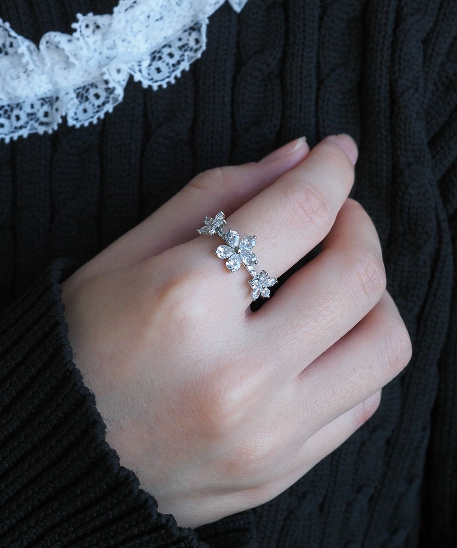 キュービックフラワーリング【Dahlia】