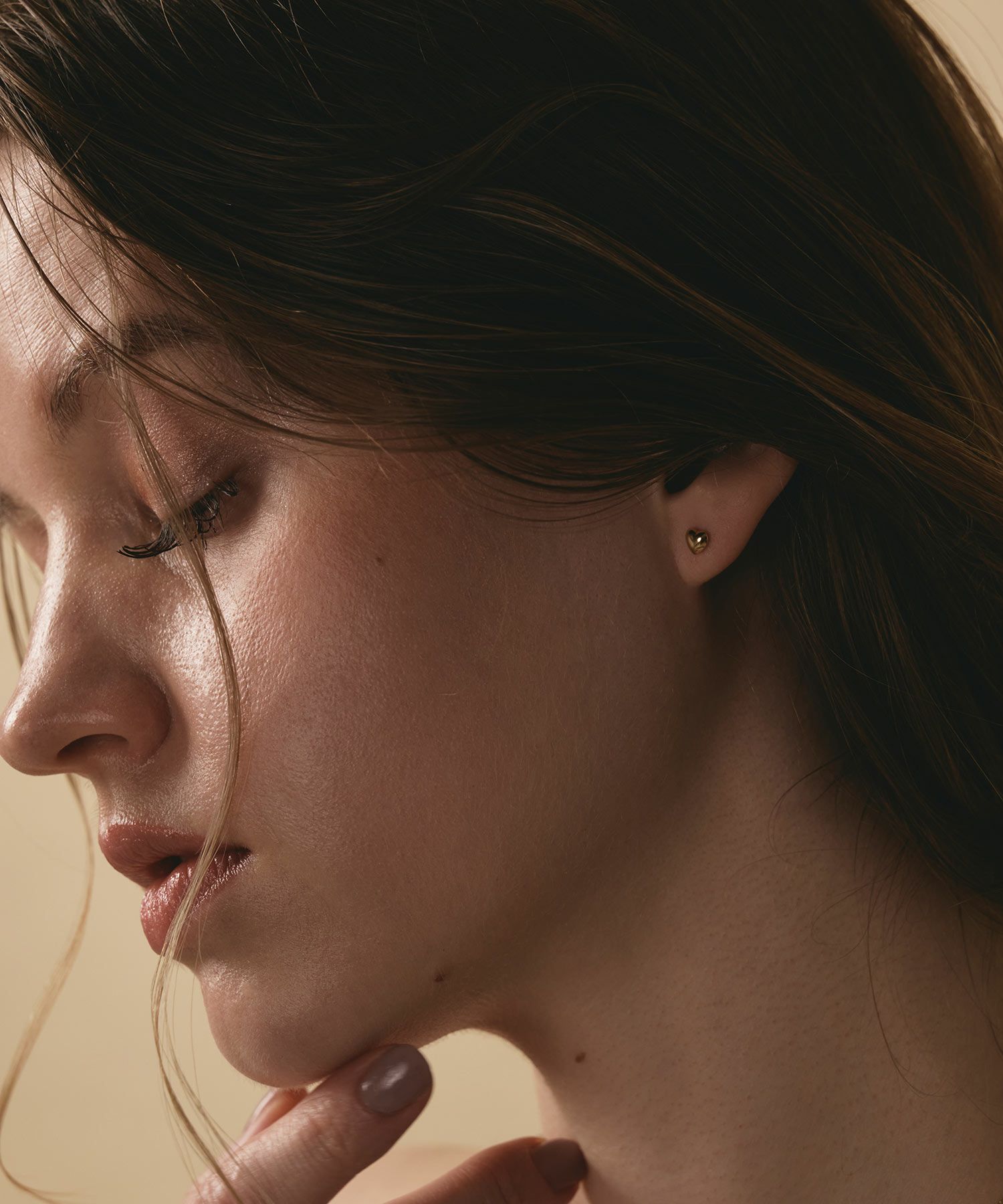 【web限定】[K18]プランプハートピアス