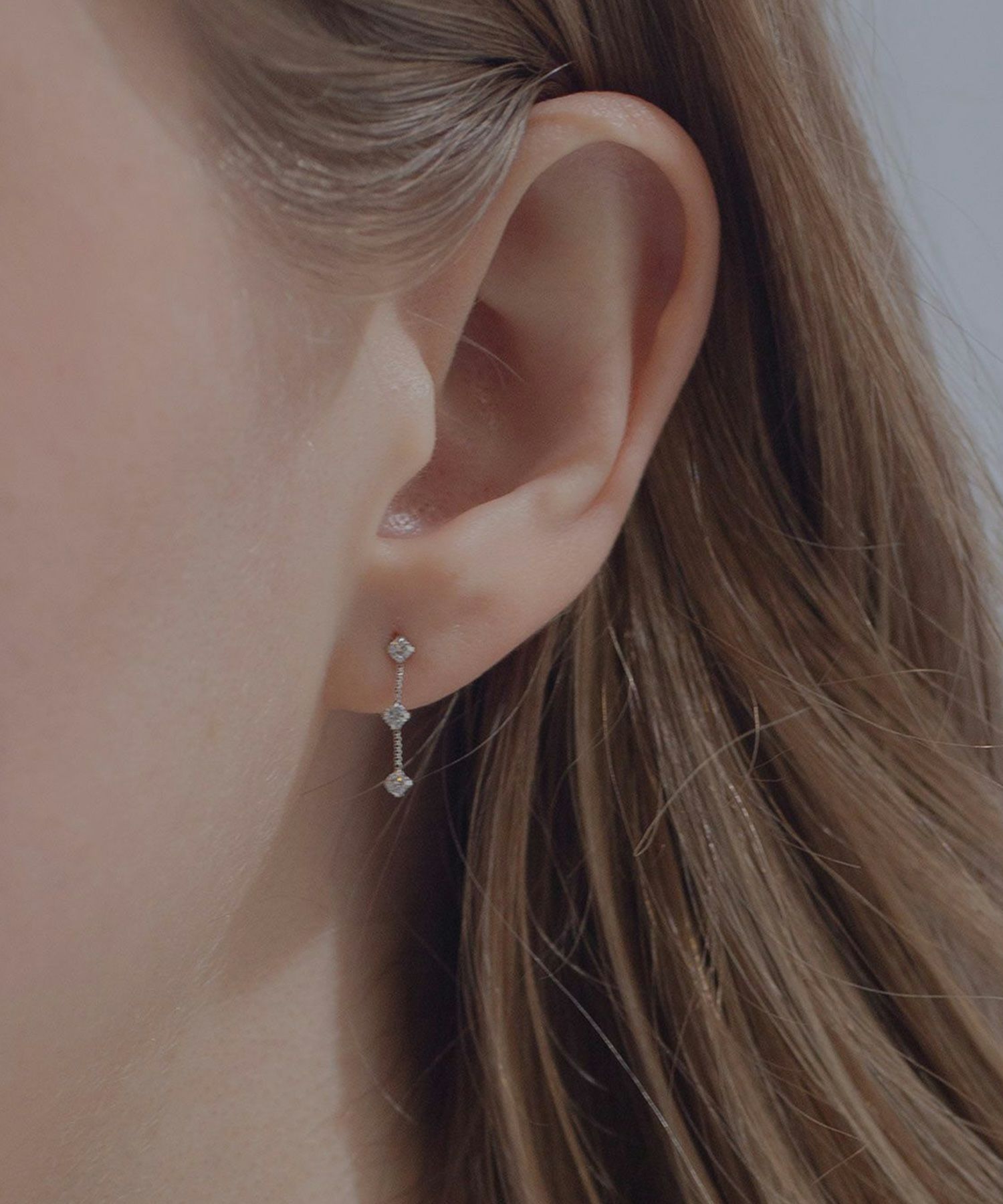 【web限定】[K10]WGトロワジルコニアピアス