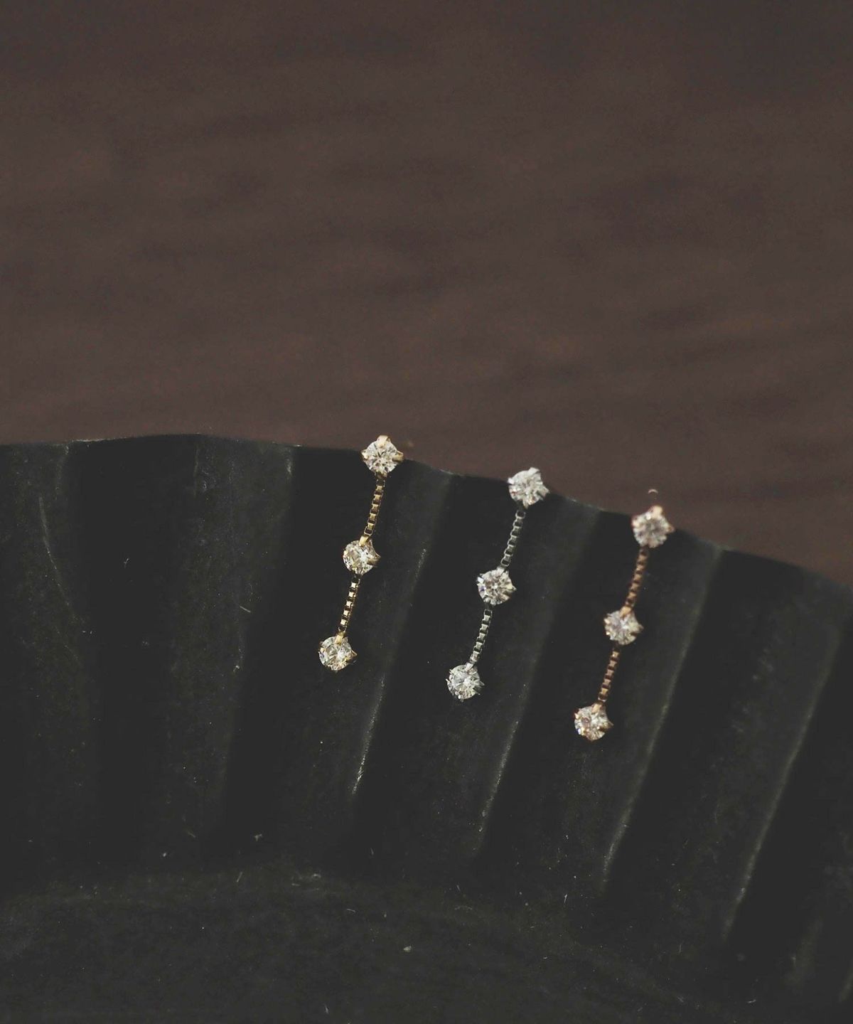 【web限定】[K10]WGトロワジルコニアピアス