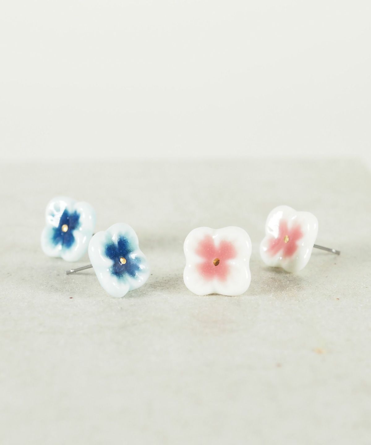 美濃焼タイルプチピアス