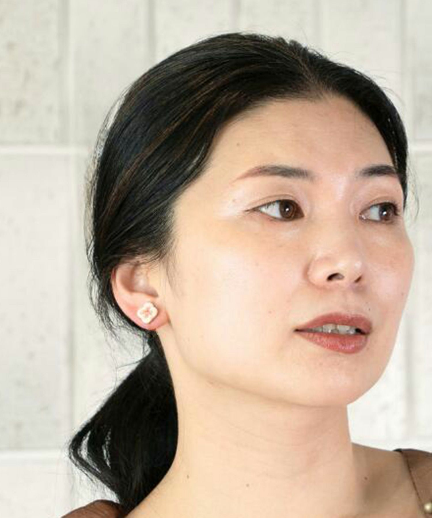 美濃焼タイルプチピアス