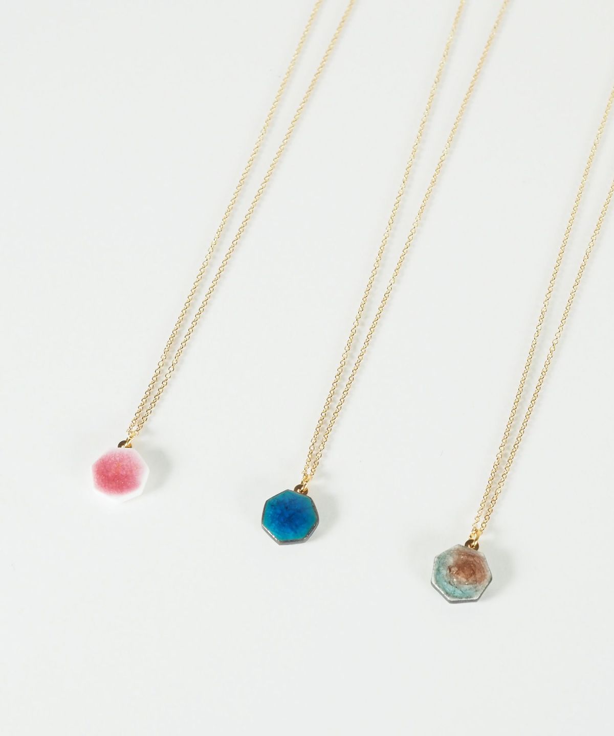 美濃焼タイル小端掛ネックレス【七窯社】